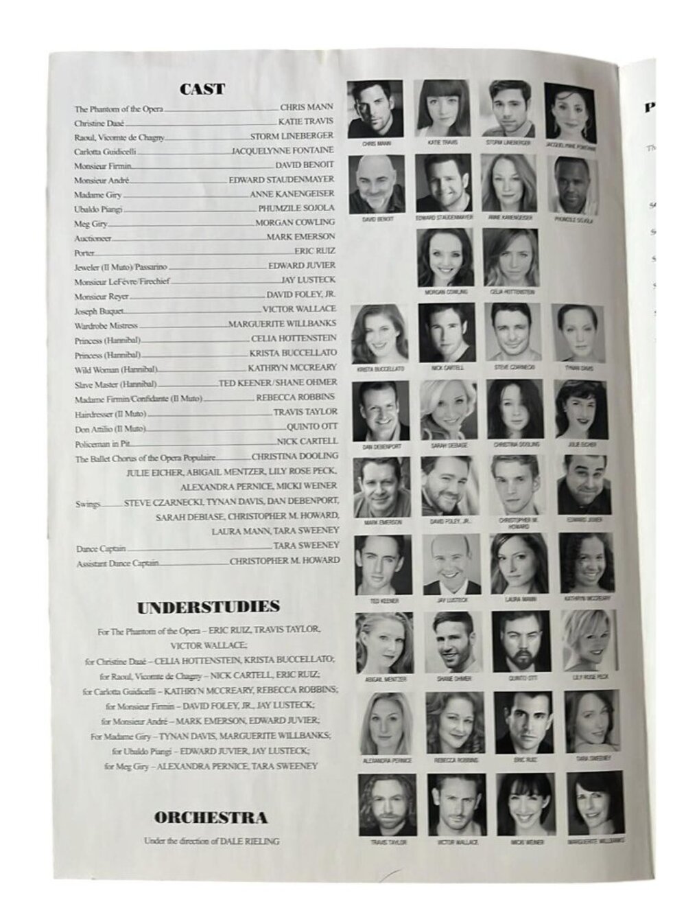 The Phantom Of The Opera Tour Program Booklet Spectacular New Production - Picture 4 of 7